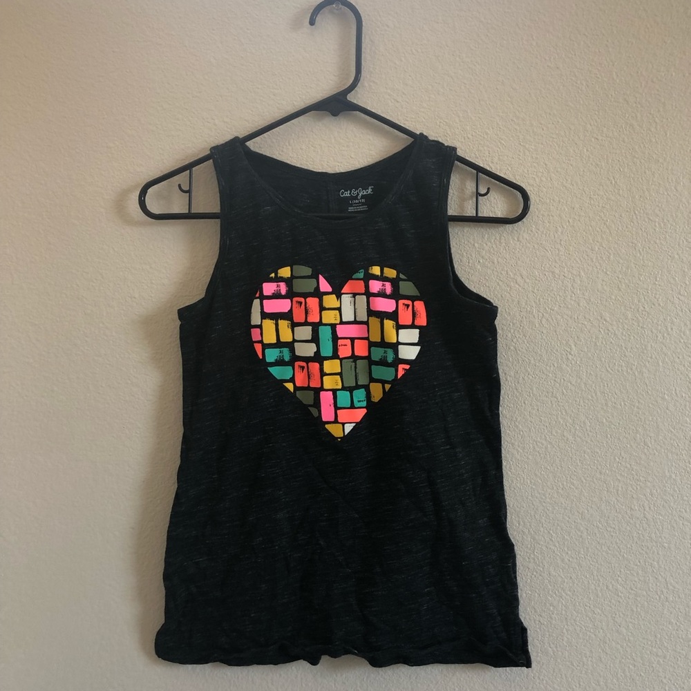 Colorful Heart Tank Top